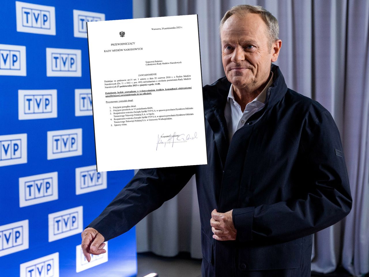 Donald Tusk szykuje porządki w TVP