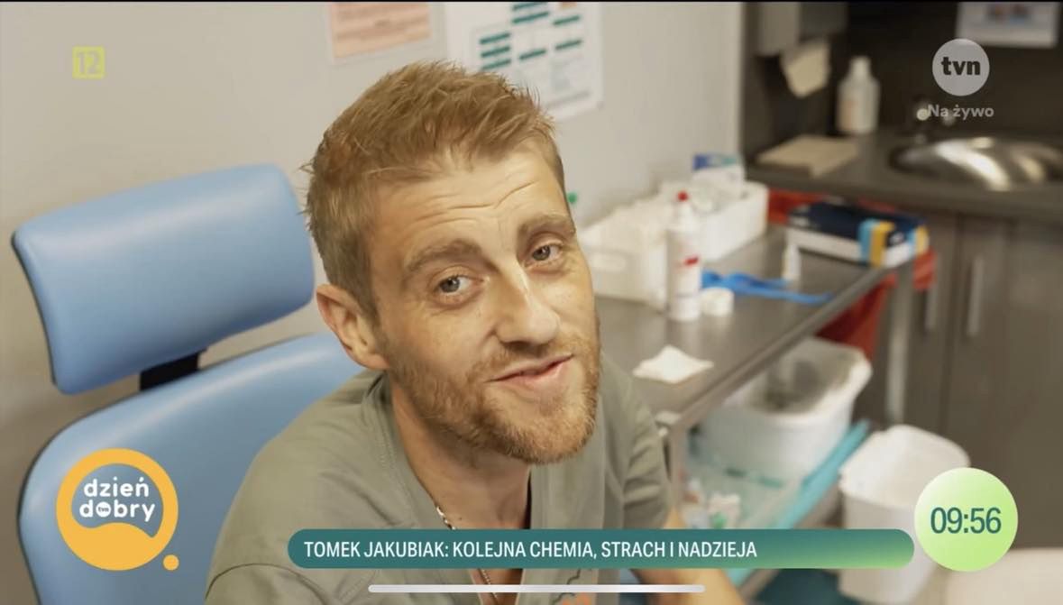 Tomasz Jakubiak rozpoczął ósmą chemioterapię