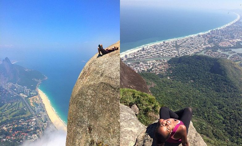 Skała Pedra da Gávea w Rio de Janeiro