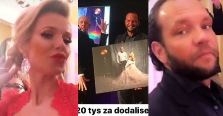 Stępień wylicytował obraz z Rabczewską! "20 tysięcy za DODA LISĘ!"