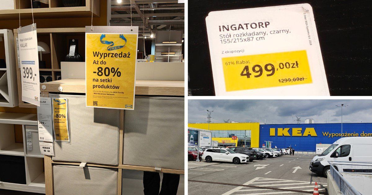 Ruszyła letnia wyprzedaż w IKEA! Promocje nawet do 80%. Odwiedziliśmy katowicki sklep. Co teraz tam kupisz znacznie taniej? Zobacz ZDJĘCIA
