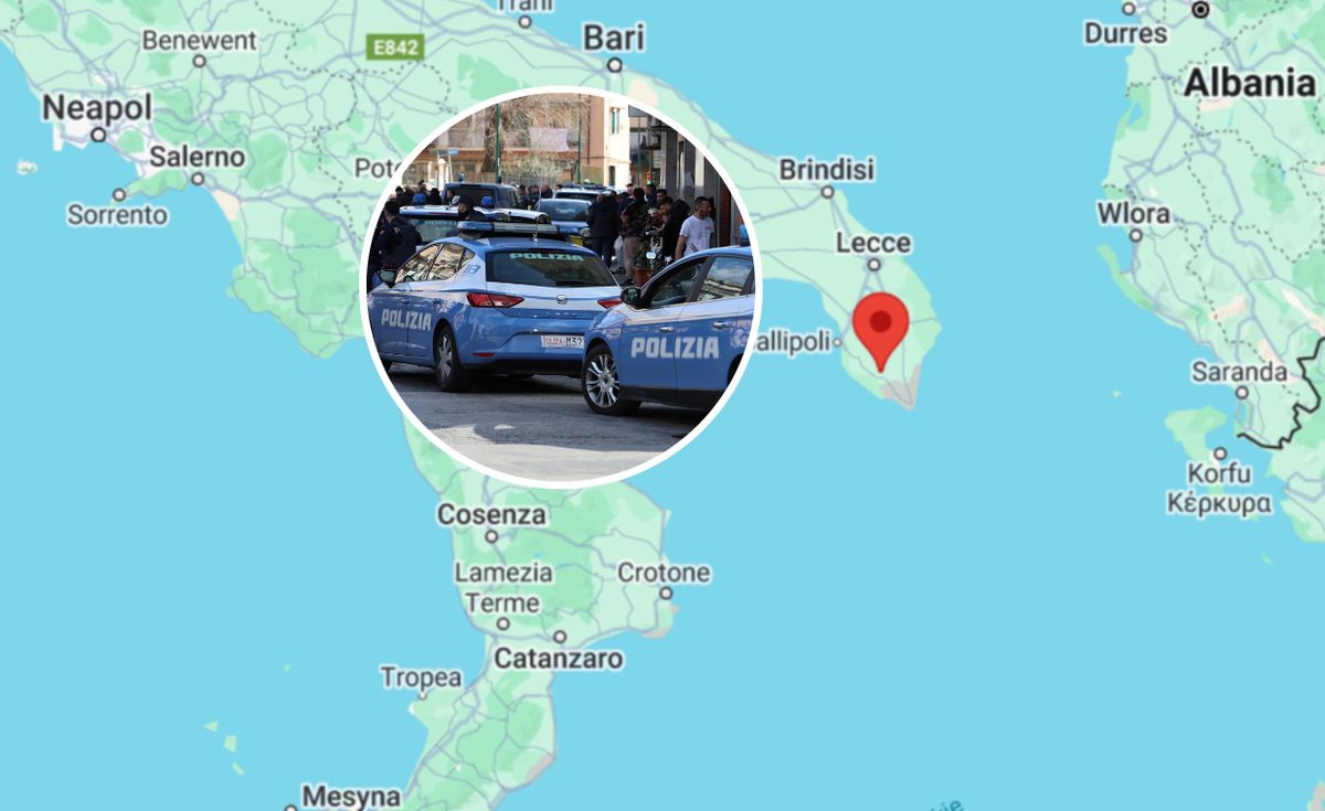 Do zdarzenia doszło w w miasteczku Taurisano w prowincji Lecce
