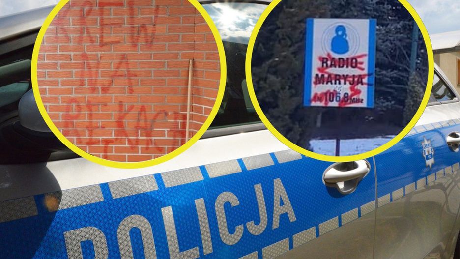 Oborniki. Zdewastowano mury kościoła