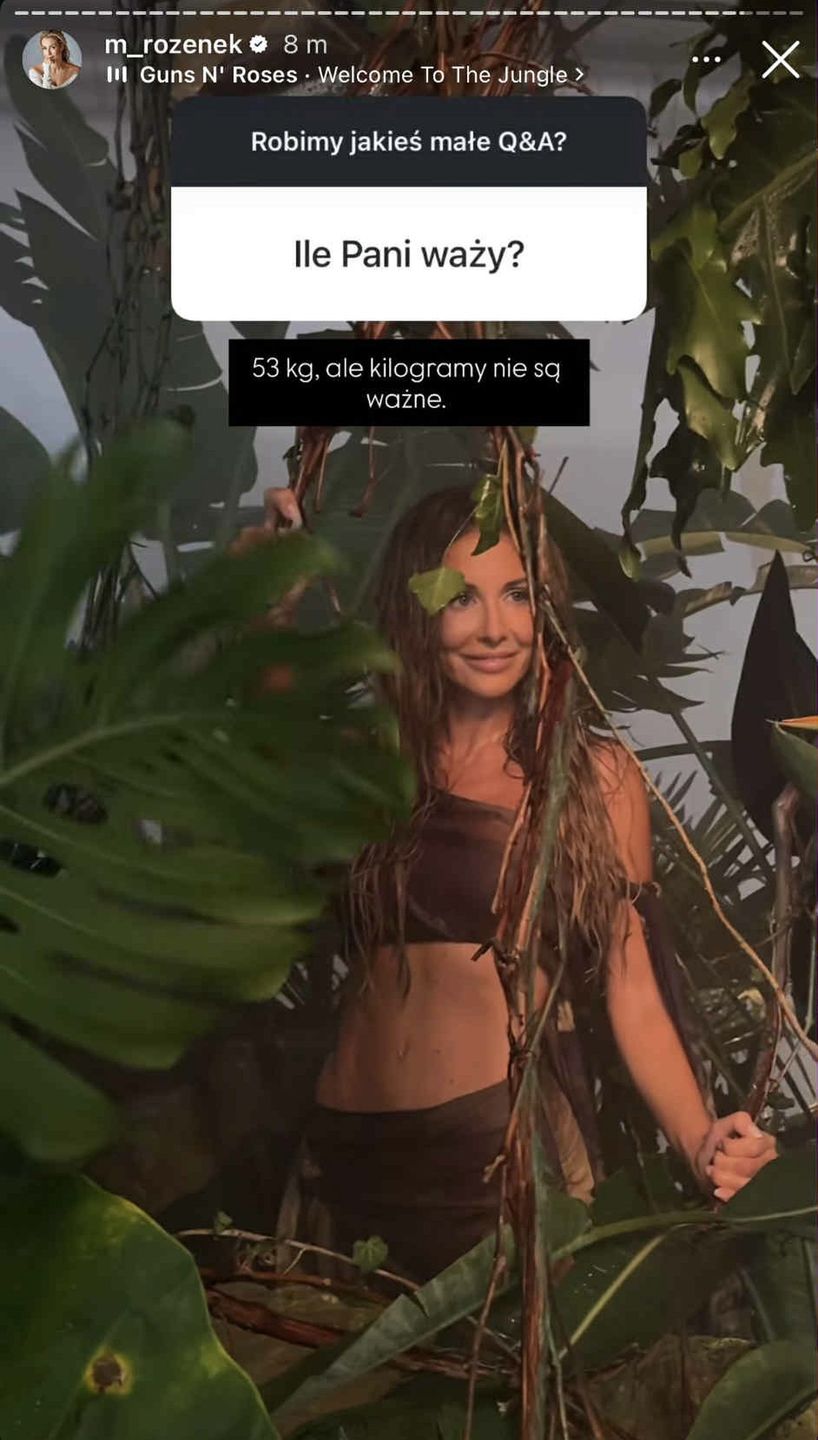 Małgorzata Rozenek-Majdan zdradza sekret swojej figury