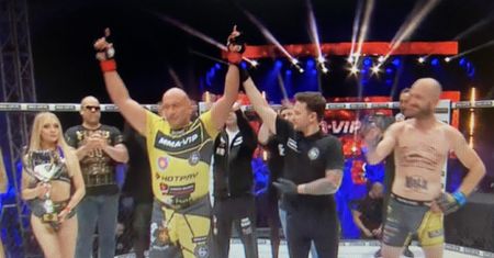 Efektowny powrót Marcina Najmana! Zdemolował Ryszarda Szczenę na MMA-VIP 3