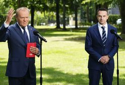 Tusk na konferencji: Przedstawiam państwu rzecznika rządu
