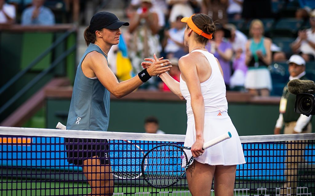 Iga Świątek i Elina Switolina