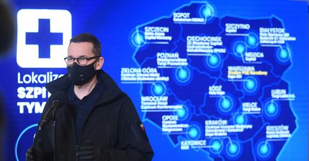 Szpital na Stadionie Narodowym już działa. Możliwe, że za tydzień rząd wprowadzi narodową kwarantannę