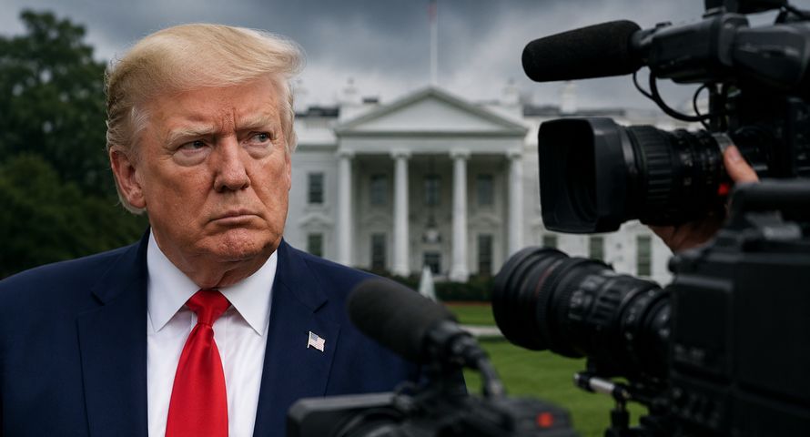 Trump grozi ABC i NBC odebraniem licencji. Nie pokazały jego przemówienia