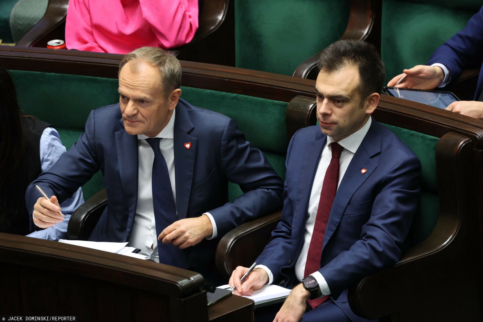 Posiedzenie Sejmu 12 grudnia
12.12.2023 Warszawa 1. posiedzenie Sejmu X kadencji fot Jacek Dominski/REPORTER
N/z: Donald Tusk, Andrzej Domanski
Jacek Dominski/REPORTER