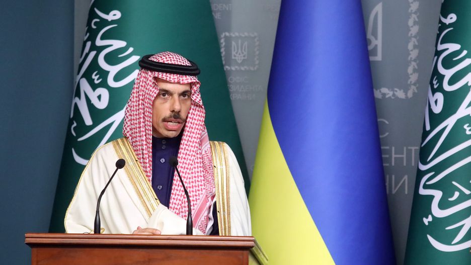 Saudyjski minister spraw zagranicznych Faisal bin Farhan