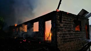 Pożar pod Bochnią. Spłonęło bydło
