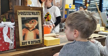 "Kot w butach" w Gdańsku. Dziecko nie chciało opuścić tej imprezy