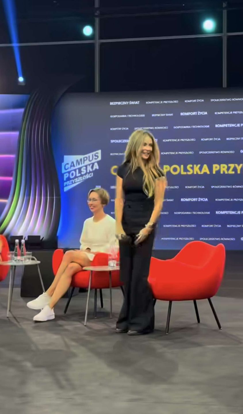 Internauci oburzeni z wizytą Małgorzaty Rozenek na Campus Polska