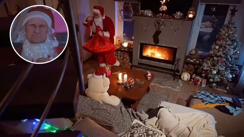 "Santa Putin". W klipie zagrał aktor podobny do dyktatora