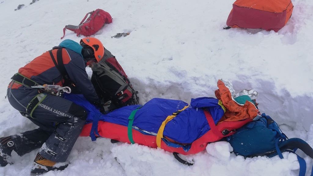 Dramatyczne sceny w Karkonoszach