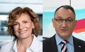 Dziennikarz Republiki, prezeska Canal+ Polska i Joanna Kołaczkowska odznaczeni przez prezydenta
