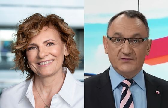 Dziennikarz Republiki, prezeska Canal+ Polska i Joanna Kołaczkowska odznaczeni przez prezydenta