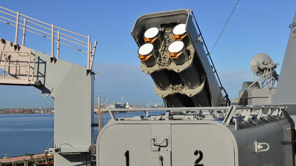 Wyrzutnia pocisków Tomahawk na pancerniku USS Wisconsin