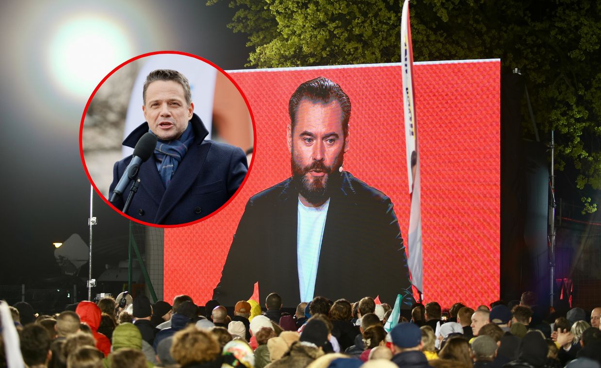 Stanowski zapytał o granicę. Trzaskowski: Mówi pan nieprawdę