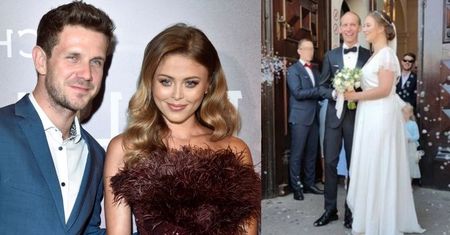 Joanna Opozda i Antoni Królikowski celebrują ŚLUB JULII! Pokazali, jak się wyszykowali (FOTO)