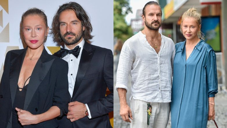 Katarzyna Warnke i Piotr Stramowski