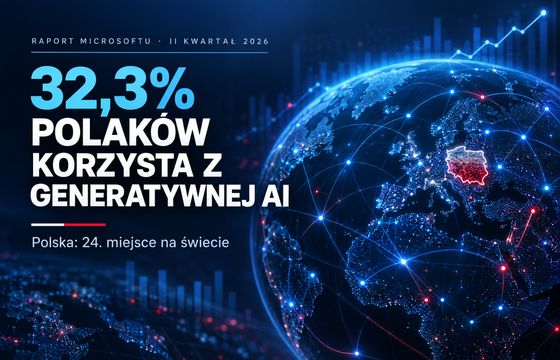 Już co trzeci Polak korzysta z AI. Polska na 24. miejscu na świecie