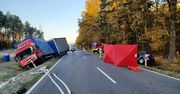 Kolonia Lisów: Czołowe zderzenie na DK46. Jedna osoba nie żyje