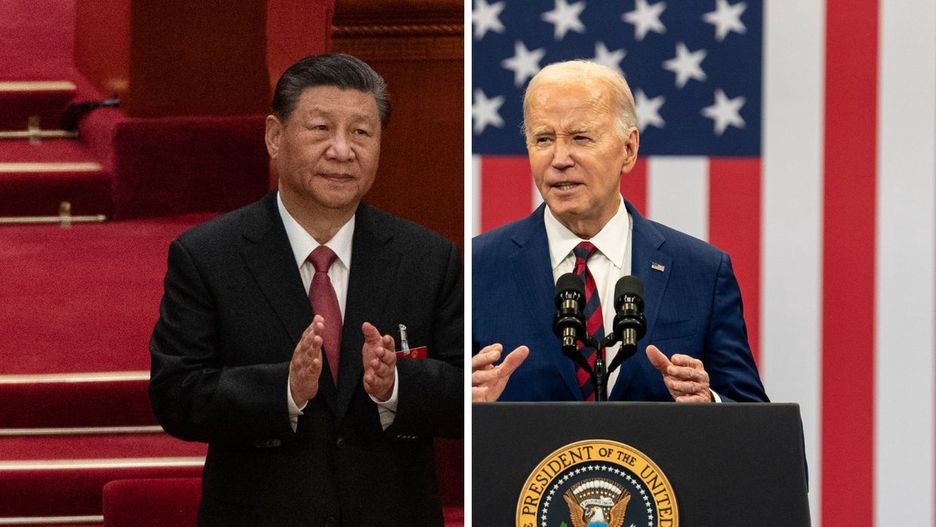Xi Jinping, Joe Biden