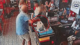 Kiełbasa i whisky były łupem 33-latka. Potem zrobiło się nerwowo