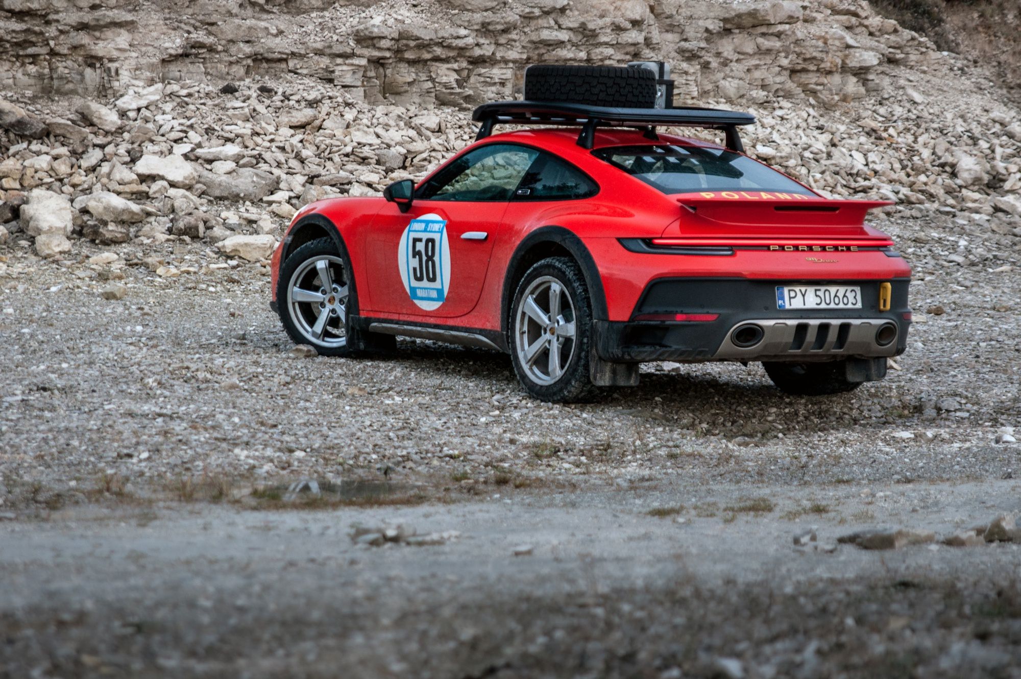 Porsche 911 Dakar RED58 Special