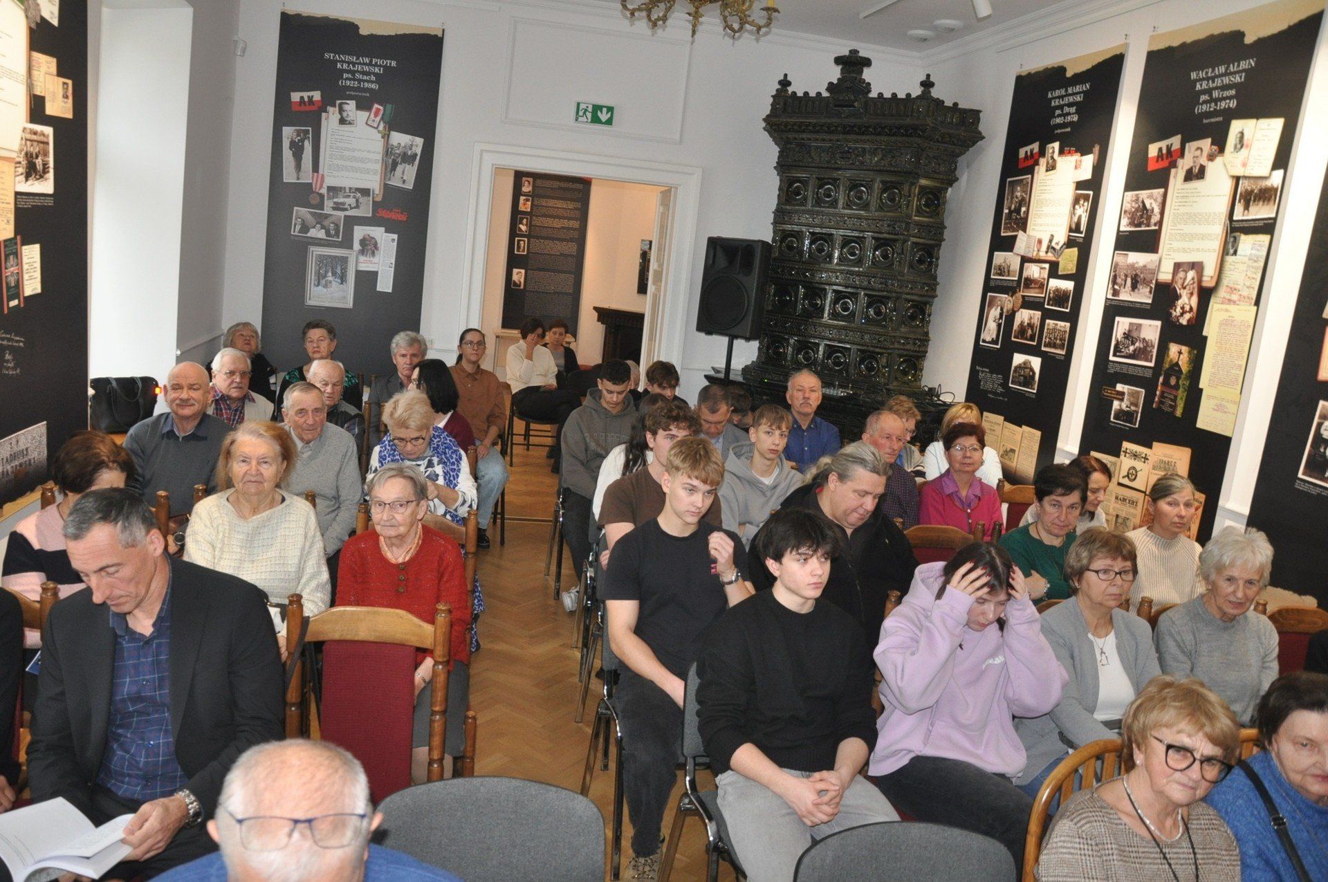 Seminarium w Bibliotece Publicznej im. Cezarego Chlebowskiego w Końskich.