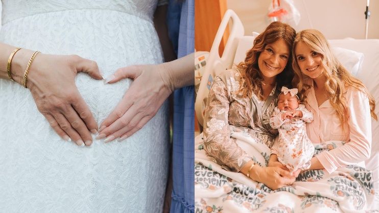 50-latka ze Stanów Zjednoczonych urodziła swoją wnuczkę