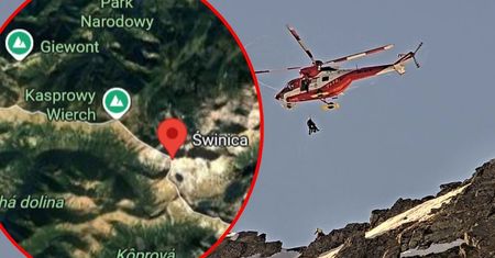 Śmiertelny wypadek na Świnicy. Turysta spadł na stronę słowacką