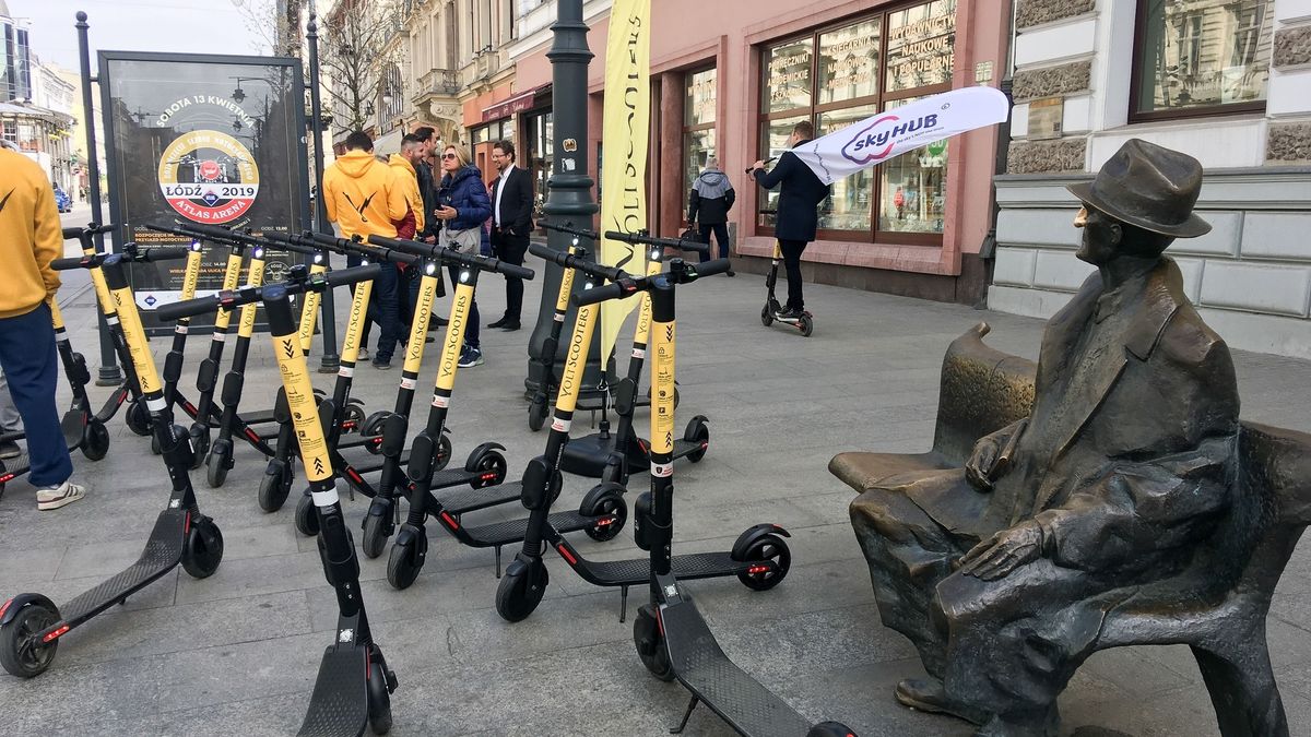 Elektryczne hulajnogi stały się ciekawą alternatywą dla publicznych środków transportu