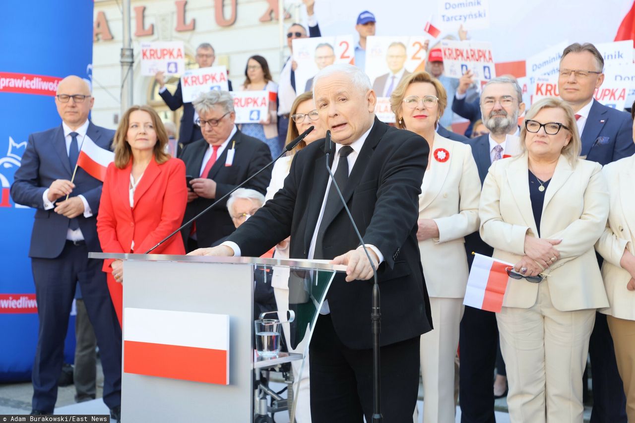 Kaczyński o wyborach. "Jedno wielkie oszustwo"