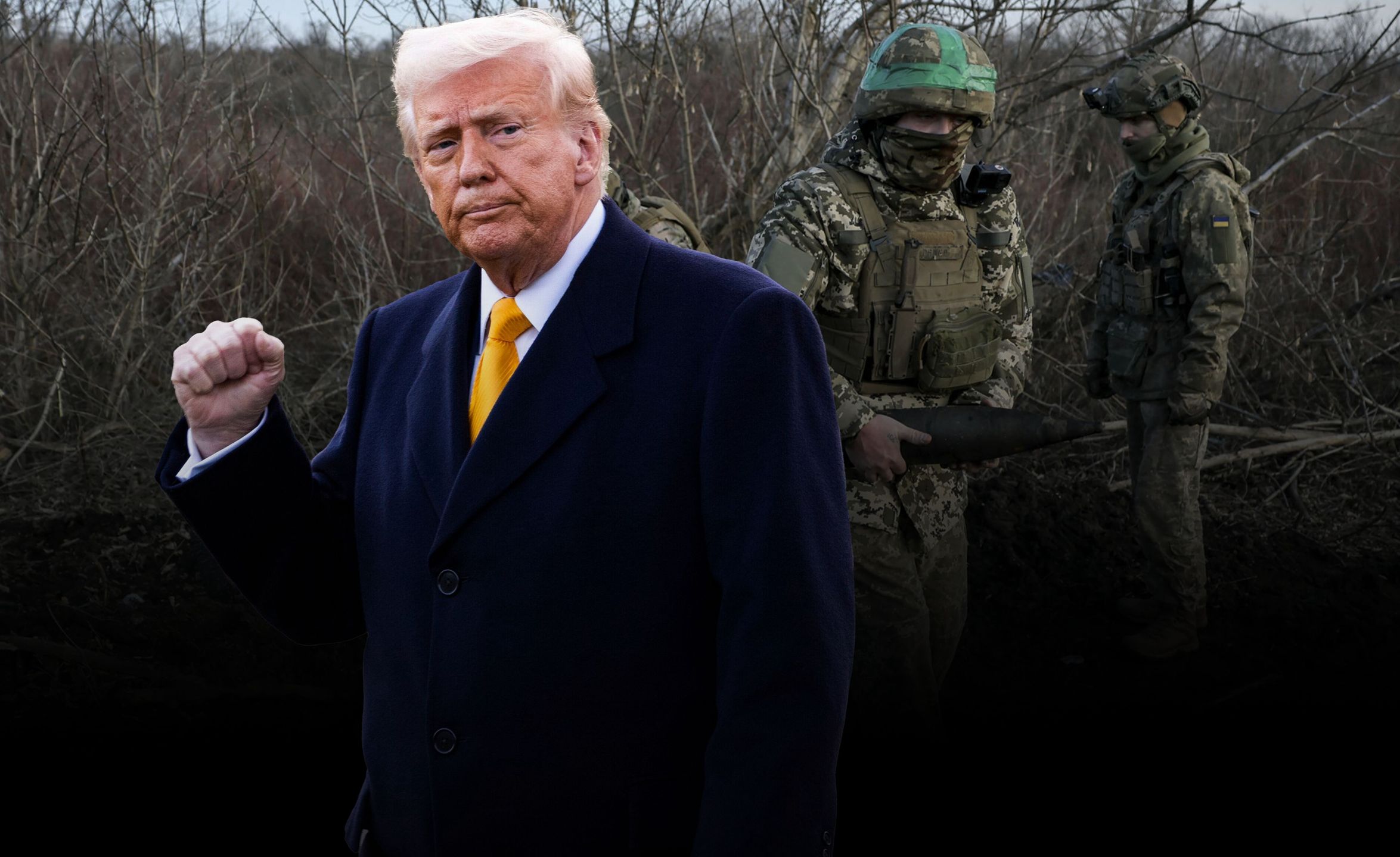 Ukraińscy żołnierze są wściekli na Trumpa