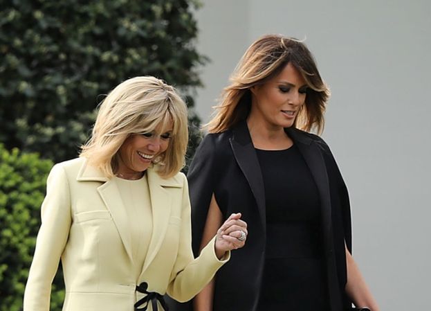 Brigitte Macron ostro o Melanii Trump: "Jest WIĘŹNIEM BIAŁEGO DOMU. Ukrywa silną osobowość"