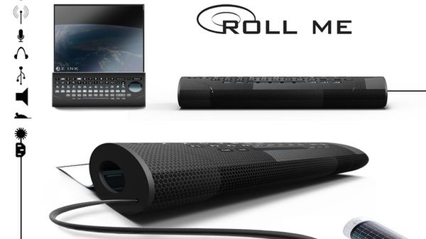 Roll Me - komputer zwijany w rulon 1