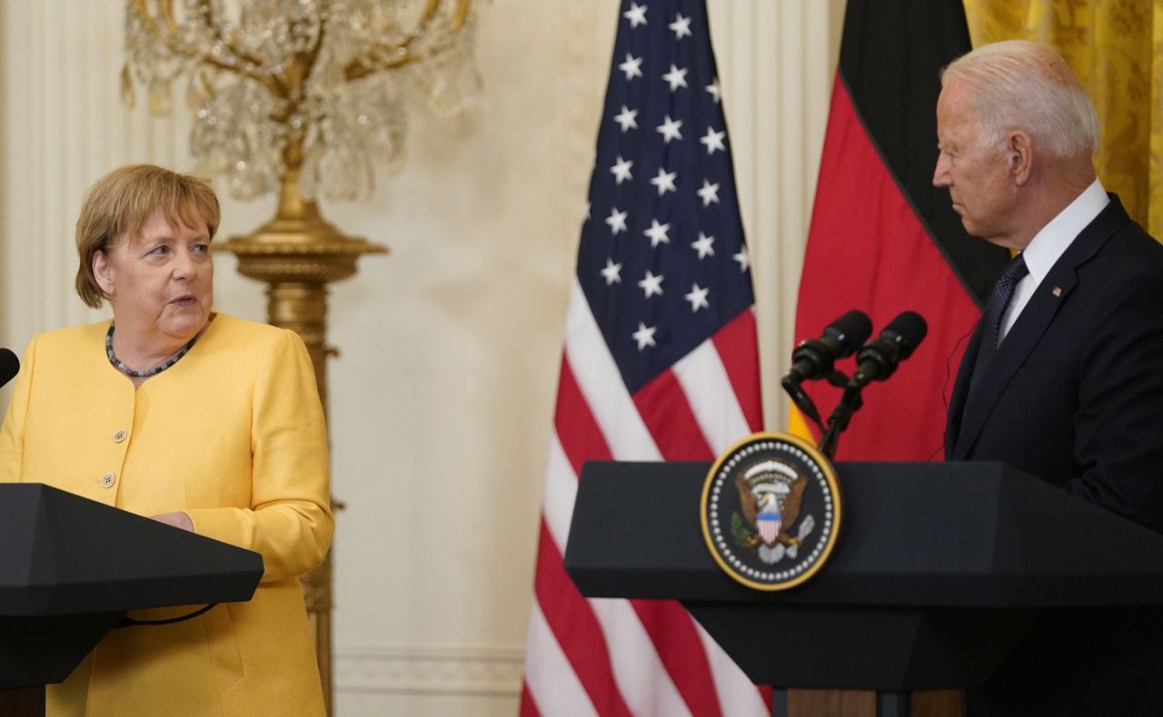 Joe Biden po spotkaniu z Angelą Merkel. Mówił o wschodniej flance NATO