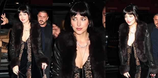 Dakota Johnson świętuje 37. urodziny i ŚWIECI MAJTKAMI na ulicy w bieliźnianej stylizacji. Fajny pomysł? (ZDJĘCIA)