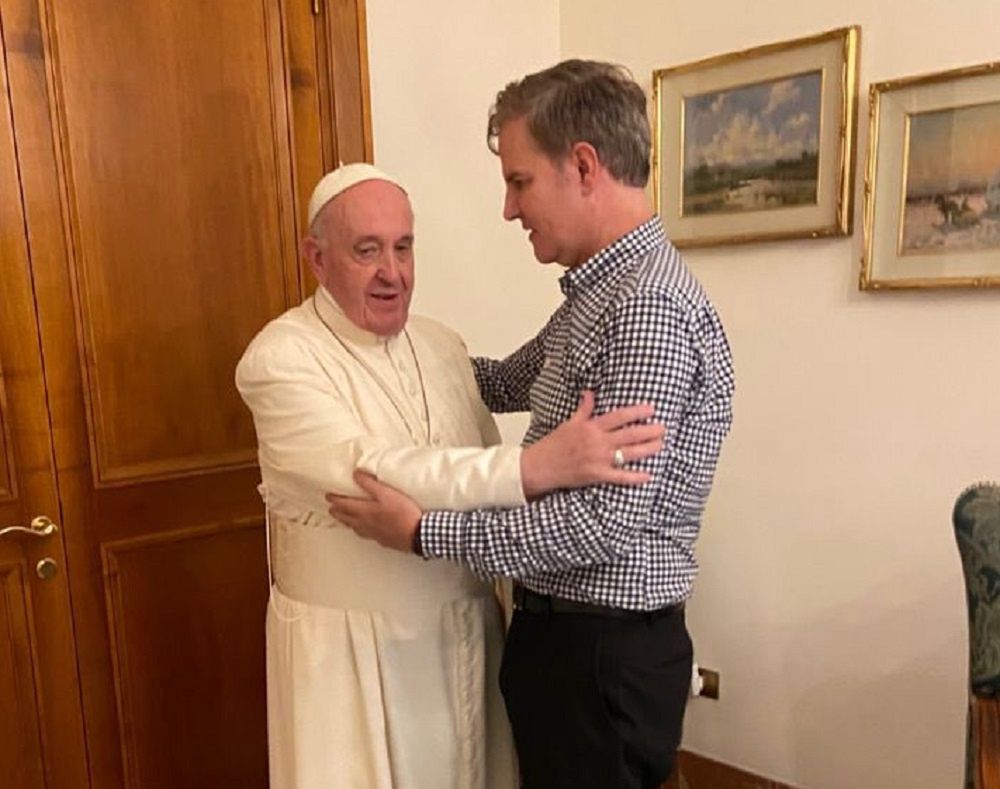 Papież Franciszek spotkał się z ofiarą pedofilii w Kościele