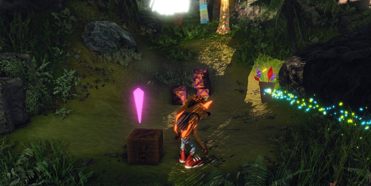 Crash Bandicoot na silniku Crysisa 2