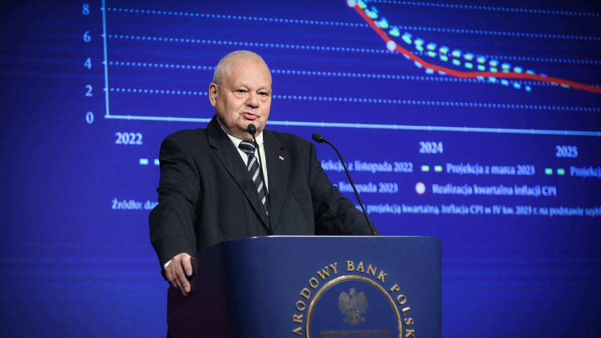 Prezes NBP Adam Glapiński