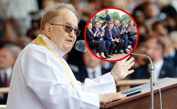 Tłumy polityków PiS u Rydzyka. Kaczyński w liście już o wyborach