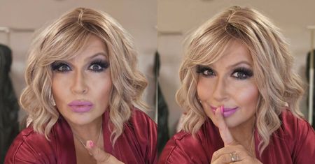 Katarzyna Skrzynecka prezentuje serię ŚMIAŁYCH kadrów z garderoby i promuje spektakl... dekoltem