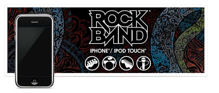 Oficjalnie: Rock Band dla iPhone'a (WIDEO)
