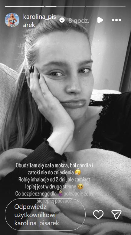 Karolina Pisarek szuka sposobu na pokonanie choroby