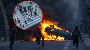 Zdjęcia i nagrania z Francji niosą się w sieci. Turyści w centrum brutalnych zamieszek