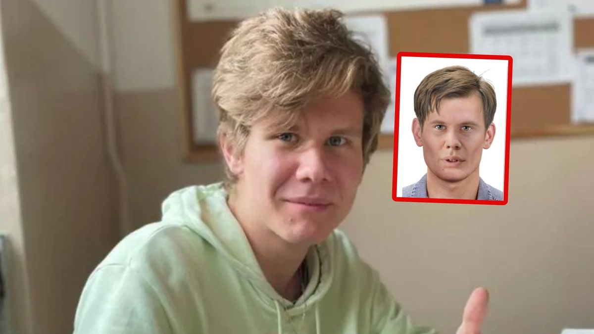 Nowe zdjęcie Krzysia Dymińskiego. Uwzględnia progresję wiekową.